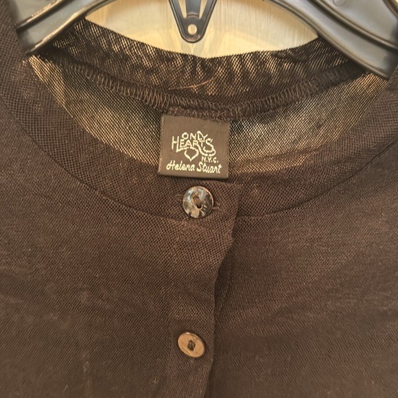 NWT Only Hearts NYC sheer tulle cardigan. Small - Picture 3 of 9